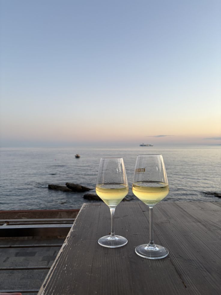 Glassware prepared for an everyday drink