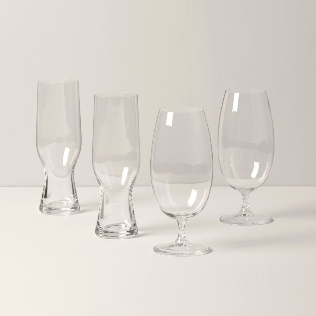 Assorted Beer Glasses, Set of 4
