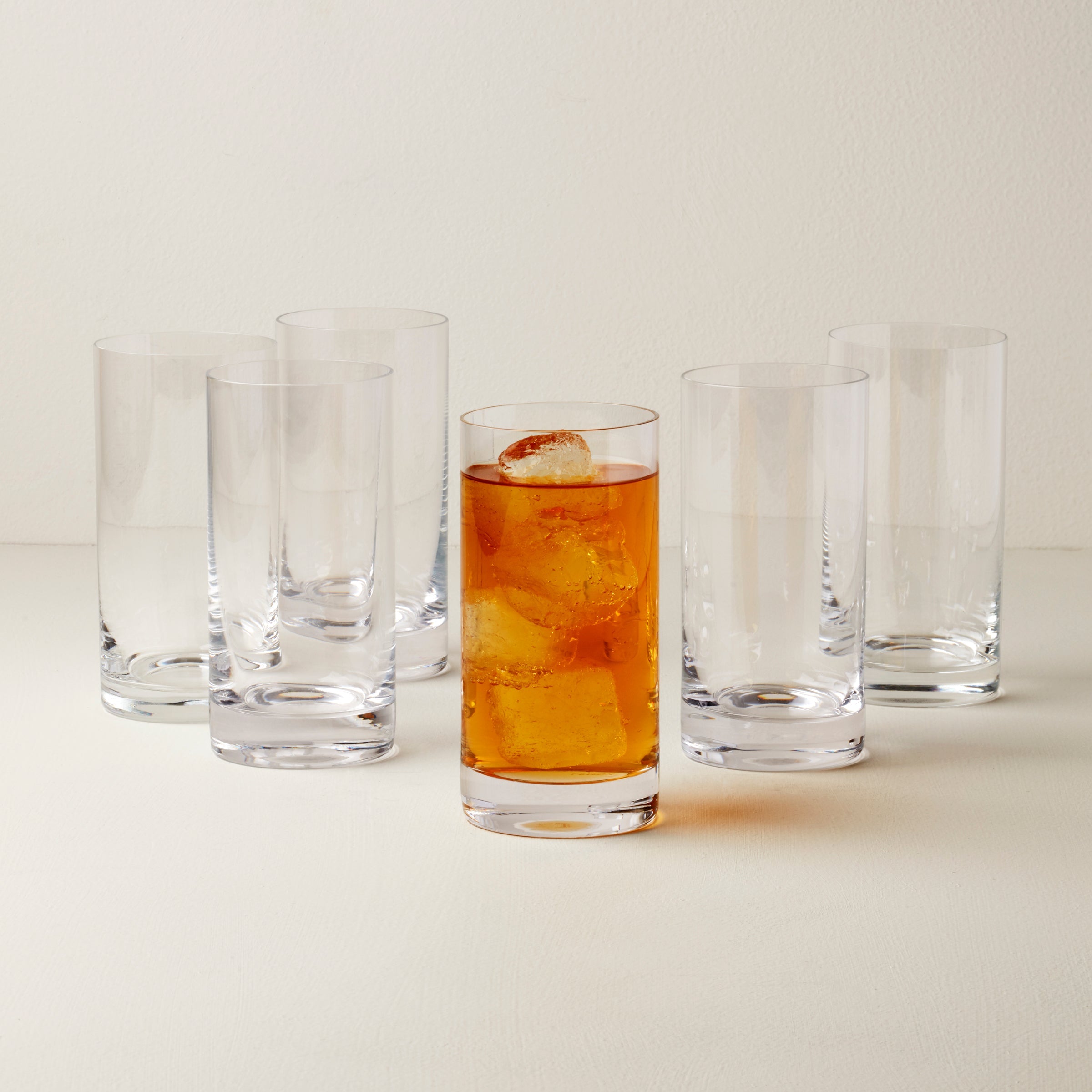 Cylinder Highball Glasses, Set of 6 - Image 2