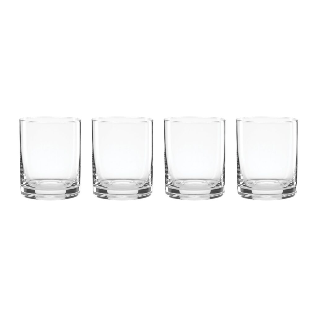 Classic Double Old Fashioned Glasses, Set of 4